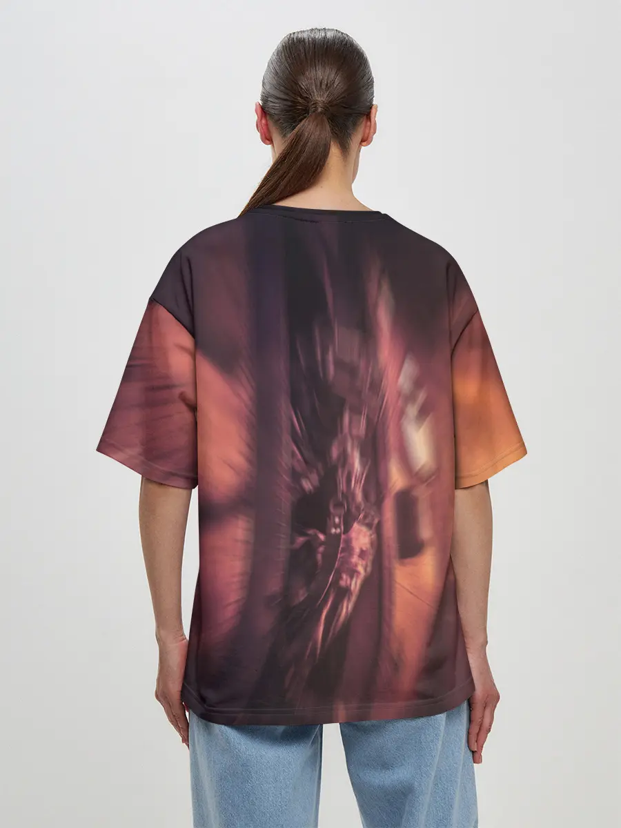 Женская футболка оверсайз / PUBG PARAMO | ПУБГ ПАРАМО