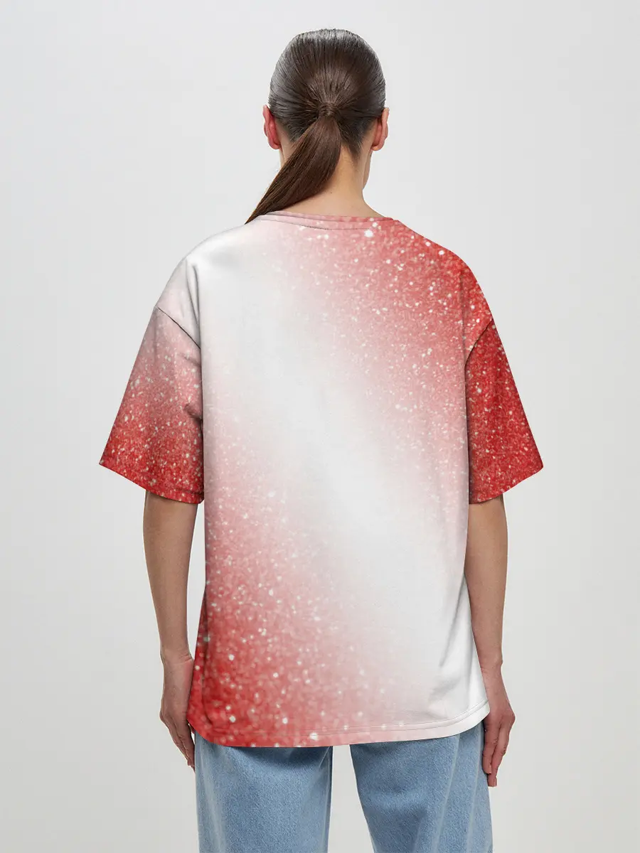 Женская футболка оверсайз / The Witcher Monster Slayer - Noise