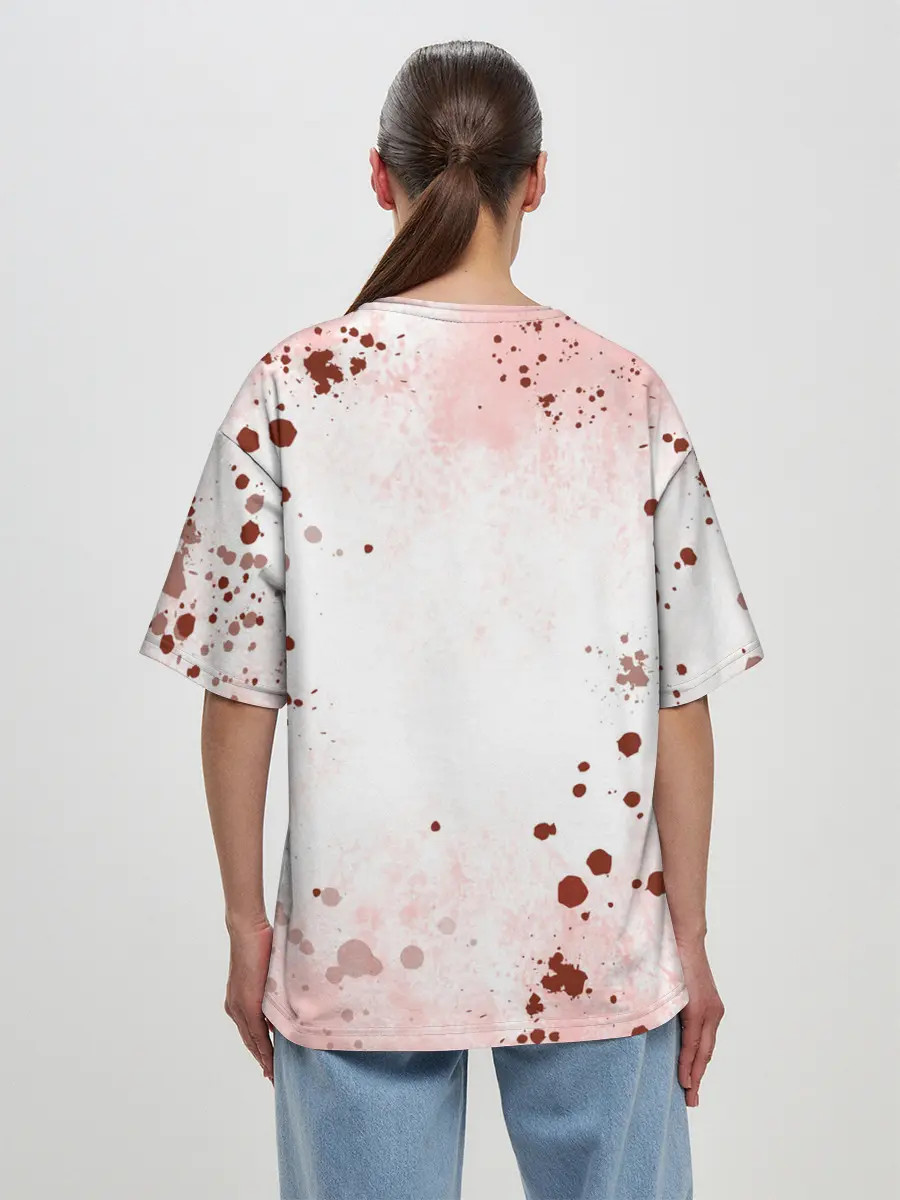 Женская футболка оверсайз / Амели | Amelie
