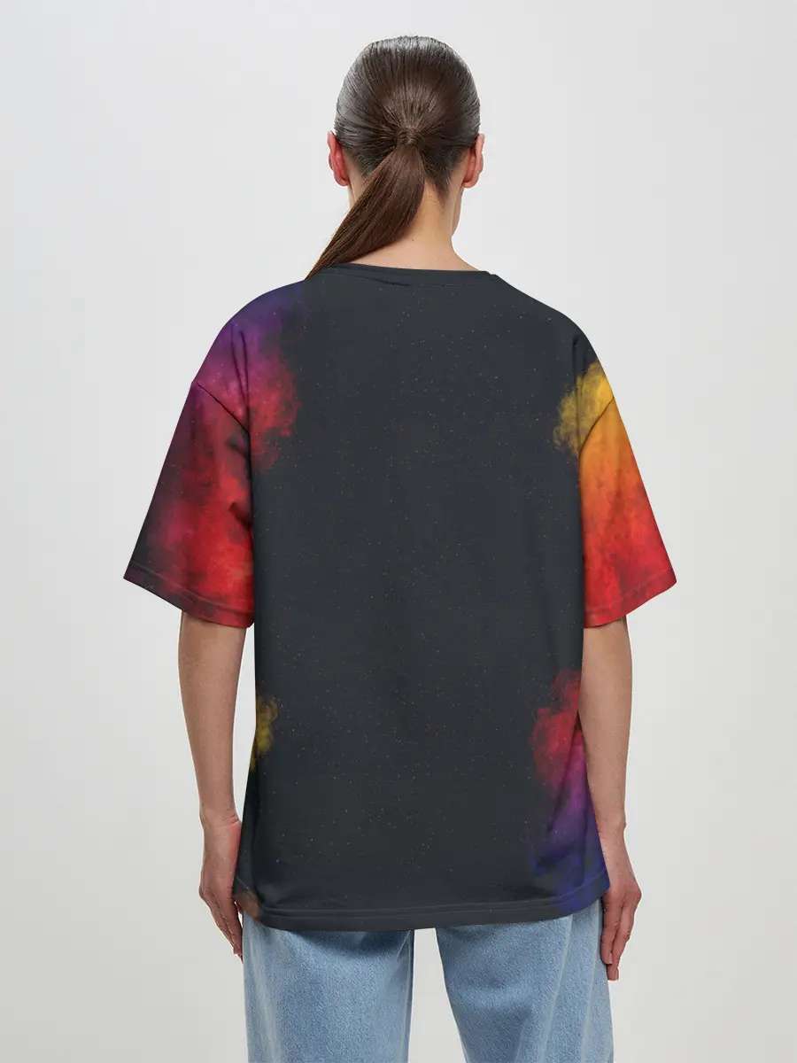 Женская футболка оверсайз / Genshin Impact | Геншин Импакт