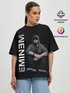 Женская футболка оверсайз / EMINEM