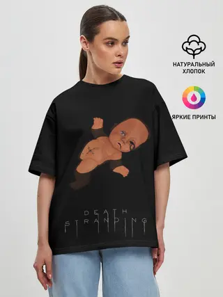 Женская футболка оверсайз / Dead Stranding
