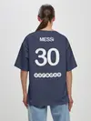 Женская футболка оверсайз / Messi