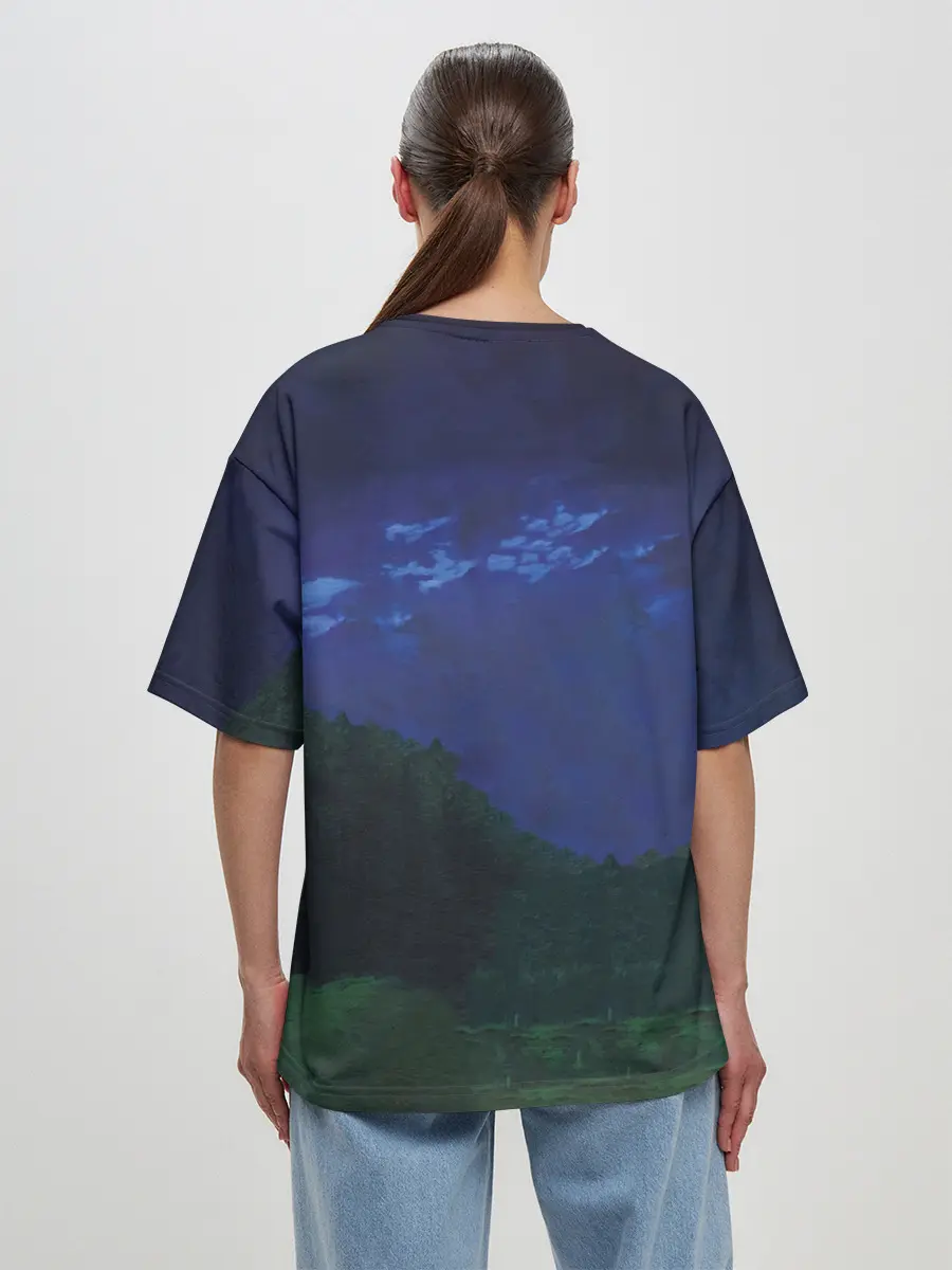 Женская футболка оверсайз / Король и Шут Акустический альбом