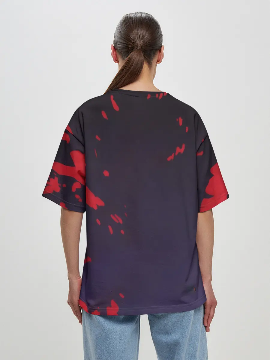 Женская футболка оверсайз / Отто | Приоритет чудо-яйца