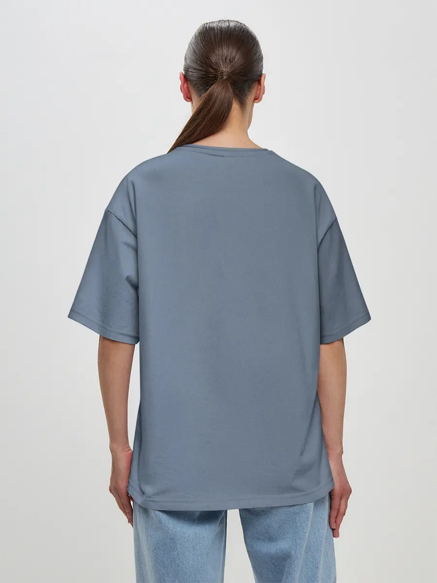 Женская футболка оверсайз / Хищный динозавр | Dino