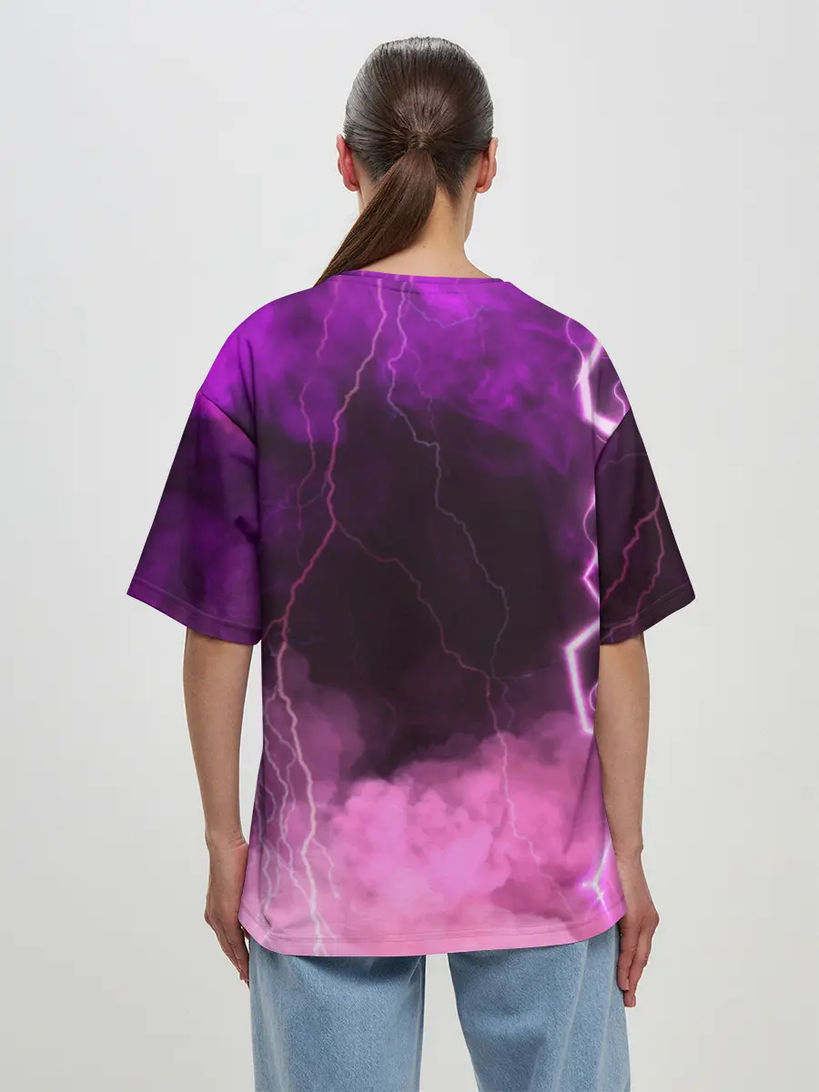 Женская футболка оверсайз / Genshin Impact | Геншин Импакт