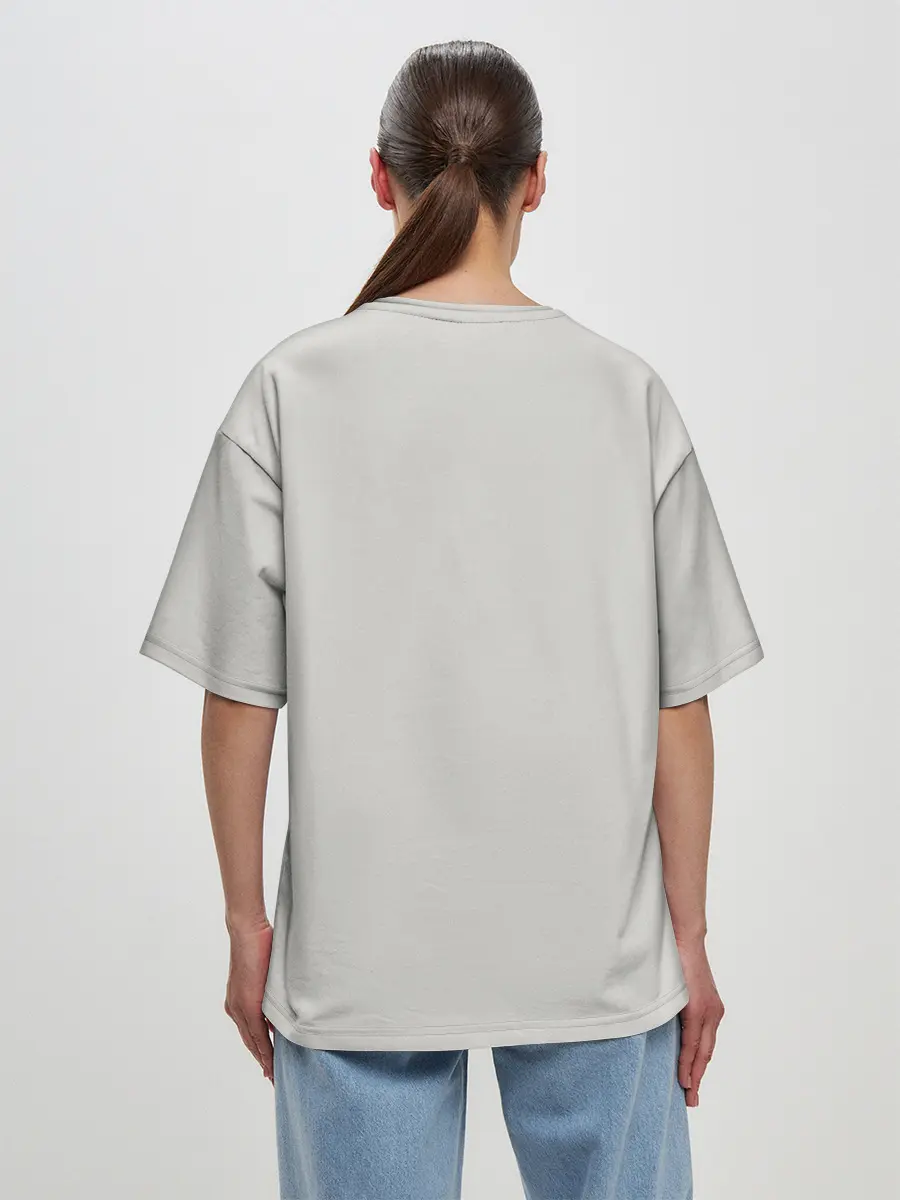 Женская футболка оверсайз / СИРЕНОГОЛОВЫЙ | ХОРРОР