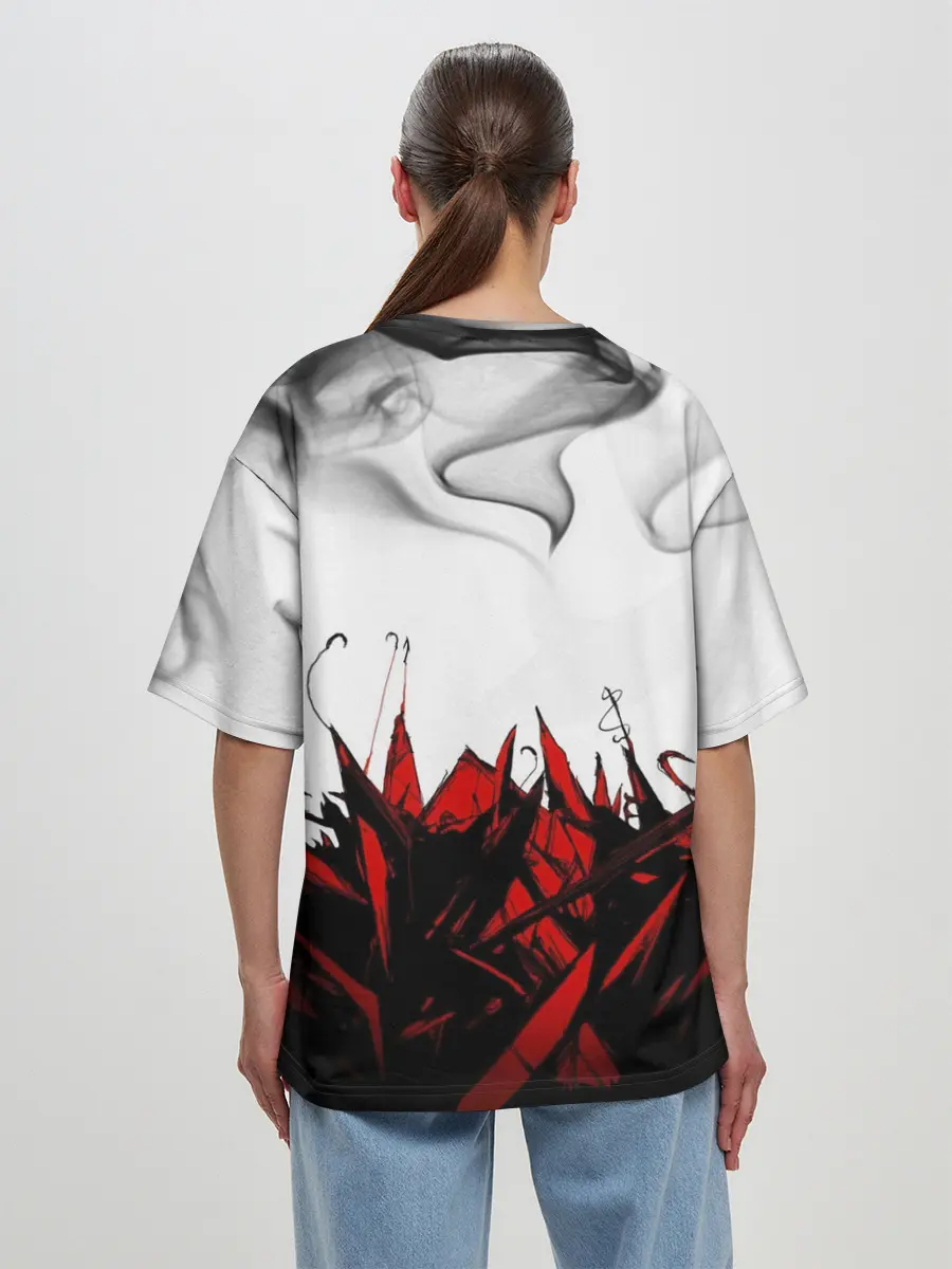 Женская футболка оверсайз / SCP 162