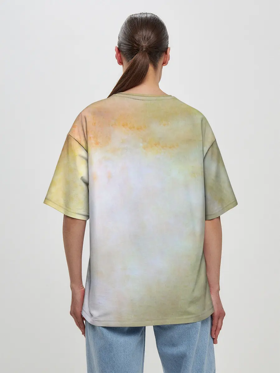 Женская футболка оверсайз / Пикник - Египтянин