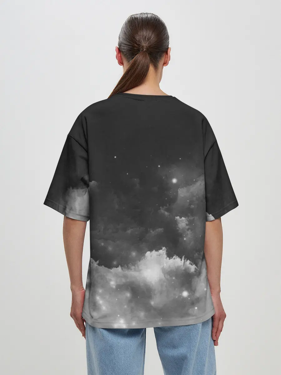 Женская футболка оверсайз / Iveco truck