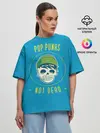 Женская футболка оверсайз / Pop punk fan