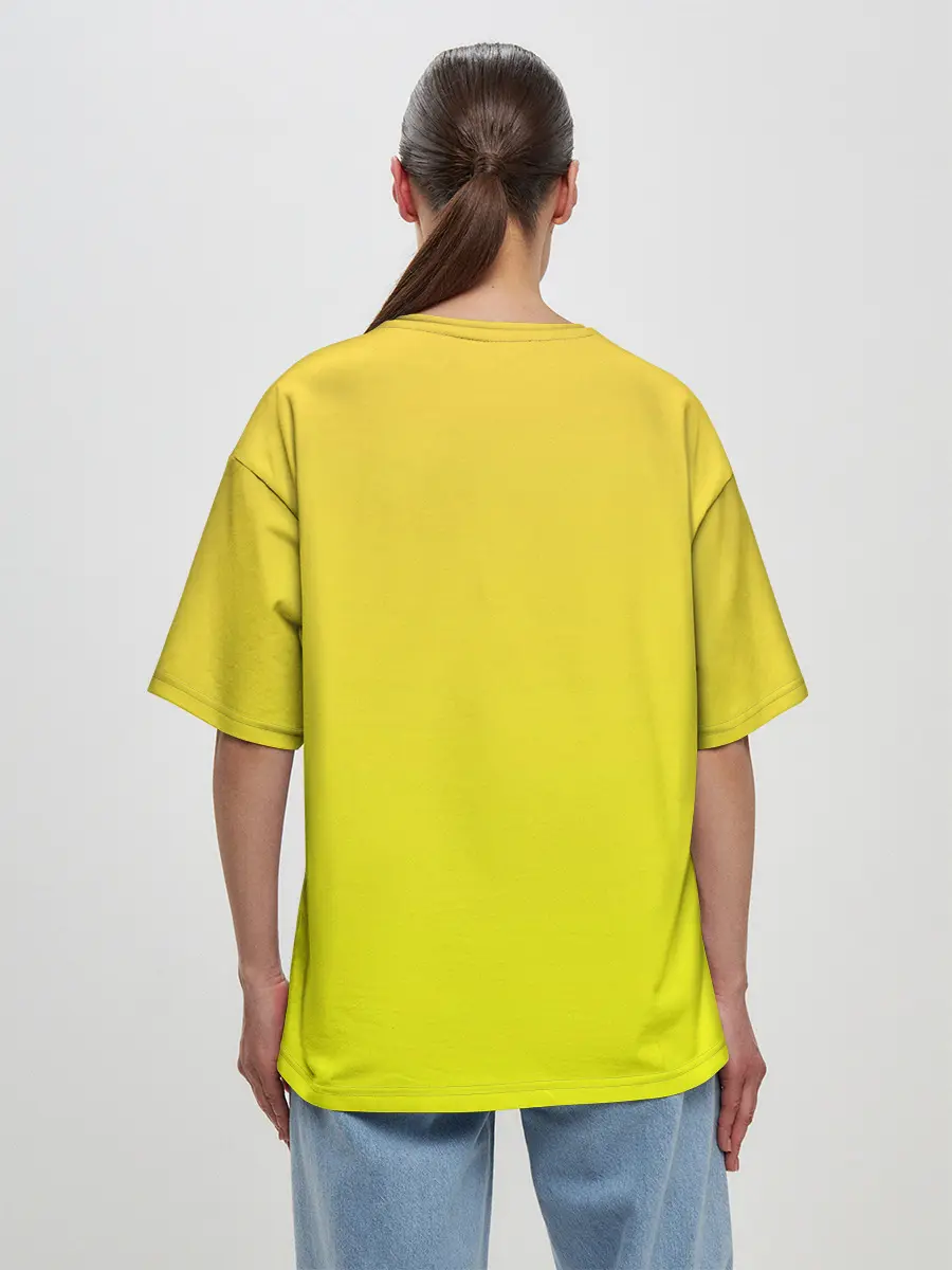 Женская футболка оверсайз / Тору, Дракон-горничная Кобаяши