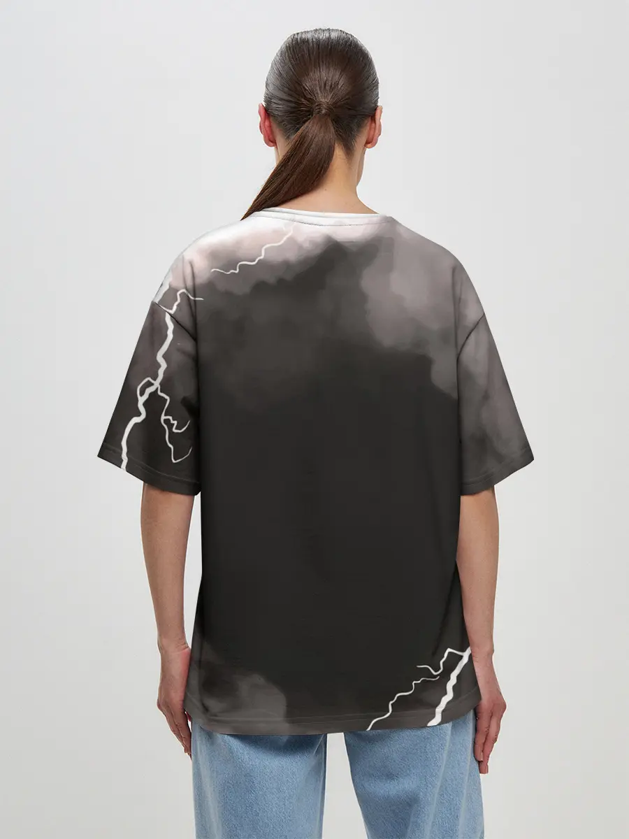 Женская футболка оверсайз / 2B | Nier Automata