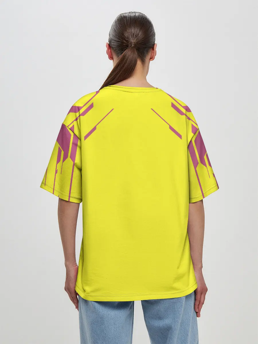 Женская футболка оверсайз / CYBERPUNK 2077 | КИБЕРПАНК