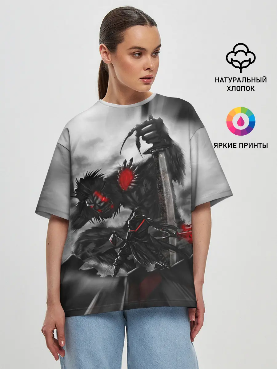 Женская футболка оверсайз / Sekiro shadows die twice