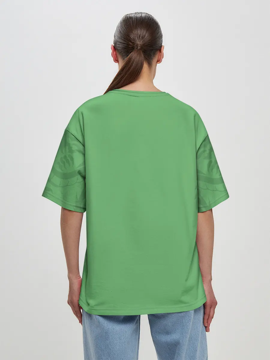 Женская футболка оверсайз / ЯПОНСКИЙ КОТ | JAPANESE CAT