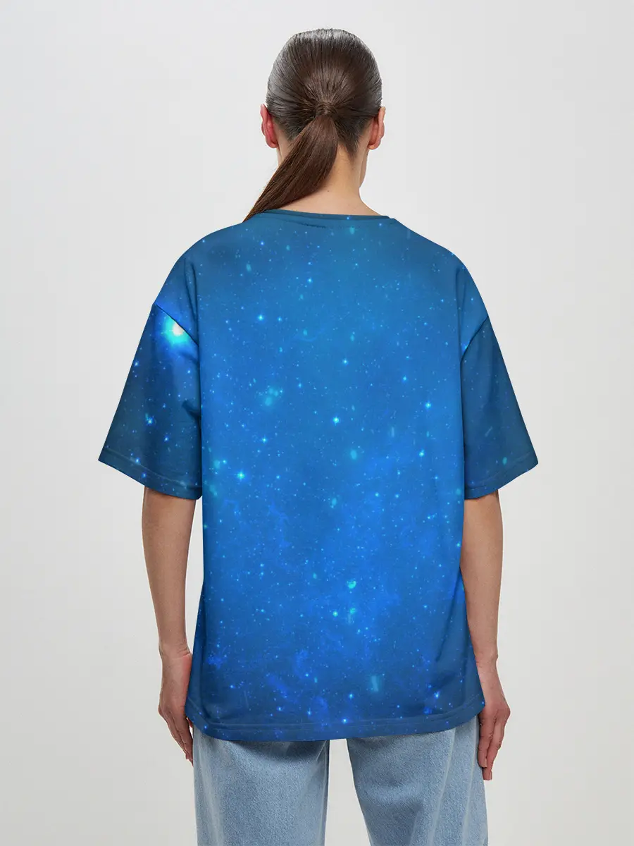 Женская футболка оверсайз / Darwin Project | Королевская Битва