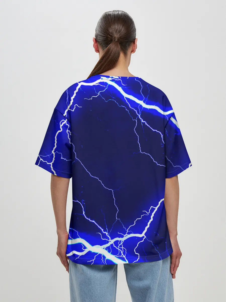 Женская футболка оверсайз / SONIC | СОНИК