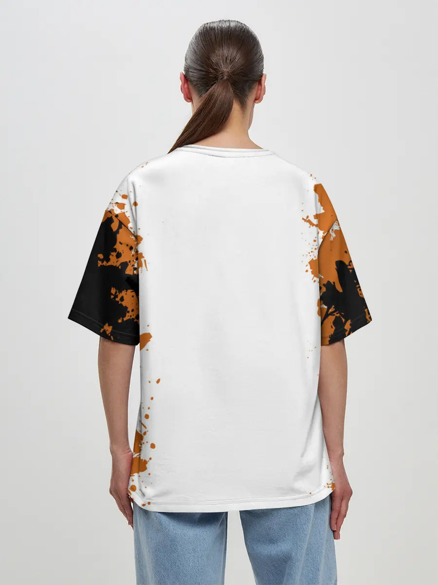 Женская футболка оверсайз / Юу Нишиноя | Nishinoya Yu