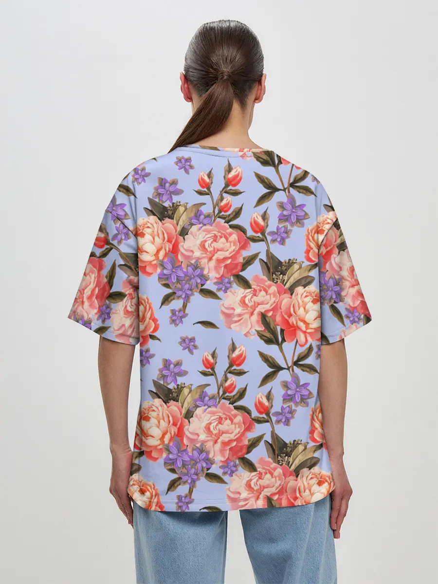 Женская футболка оверсайз / Любимый воспитатель