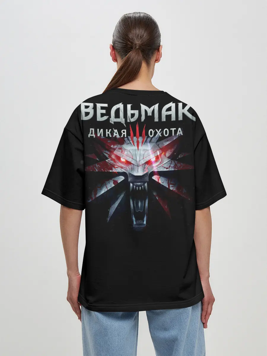 Женская футболка оверсайз / Mglak