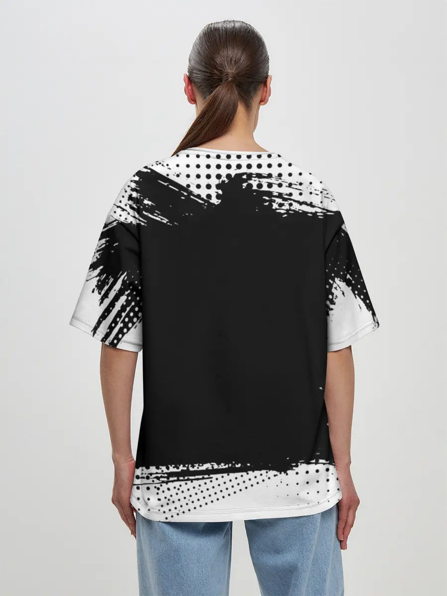 Женская футболка оверсайз / Карма Акабане | Класс Убийц