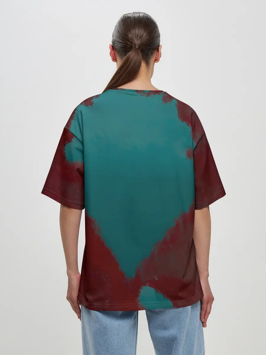 Женская футболка оверсайз / Jujutsu Kaisen BATTLE ROYALE