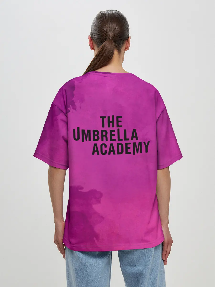 Женская футболка оверсайз / Эй Джей | Академия Амбрелла