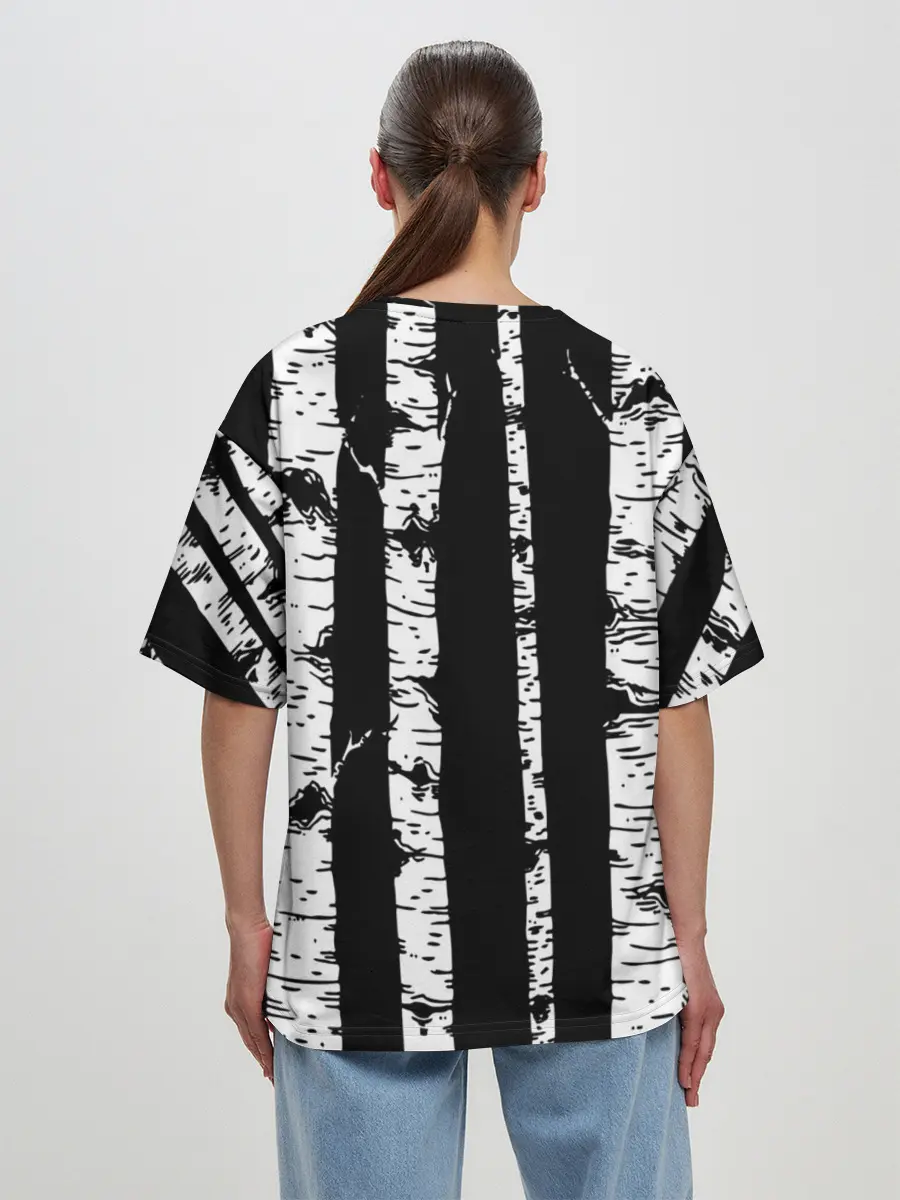 Женская футболка оверсайз / Крутые Бобры