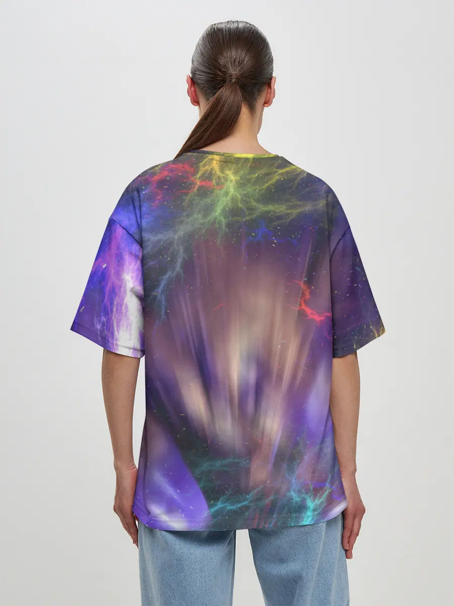 Женская футболка оверсайз / Ифрит | Геншин Импакт