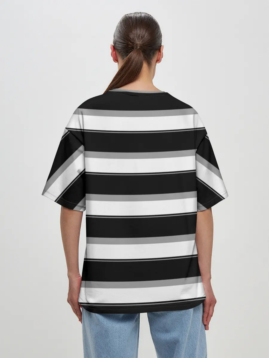 Женская футболка оверсайз / Крутые Бобры