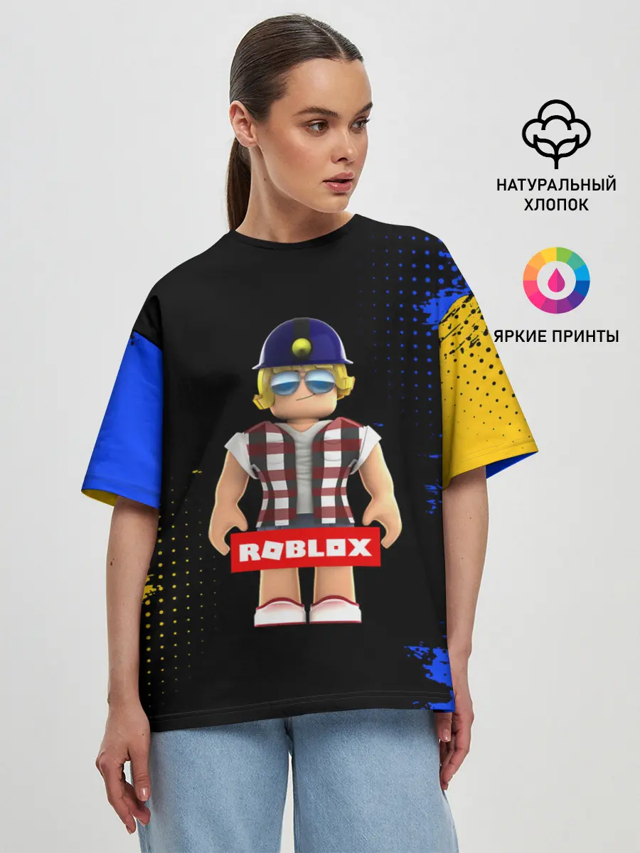 Женская футболка оверсайз / ROBLOX | РОБЛОКС