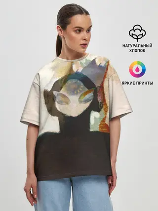 Женская футболка оверсайз / Music to Listen To... BMTH