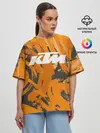 Женская футболка оверсайз / KTM | КТМ