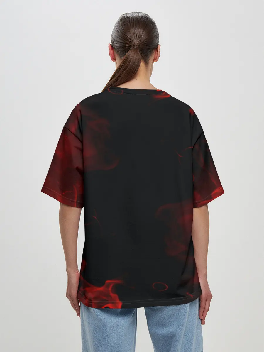 Женская футболка оверсайз / NPC | GEARS OF WAR