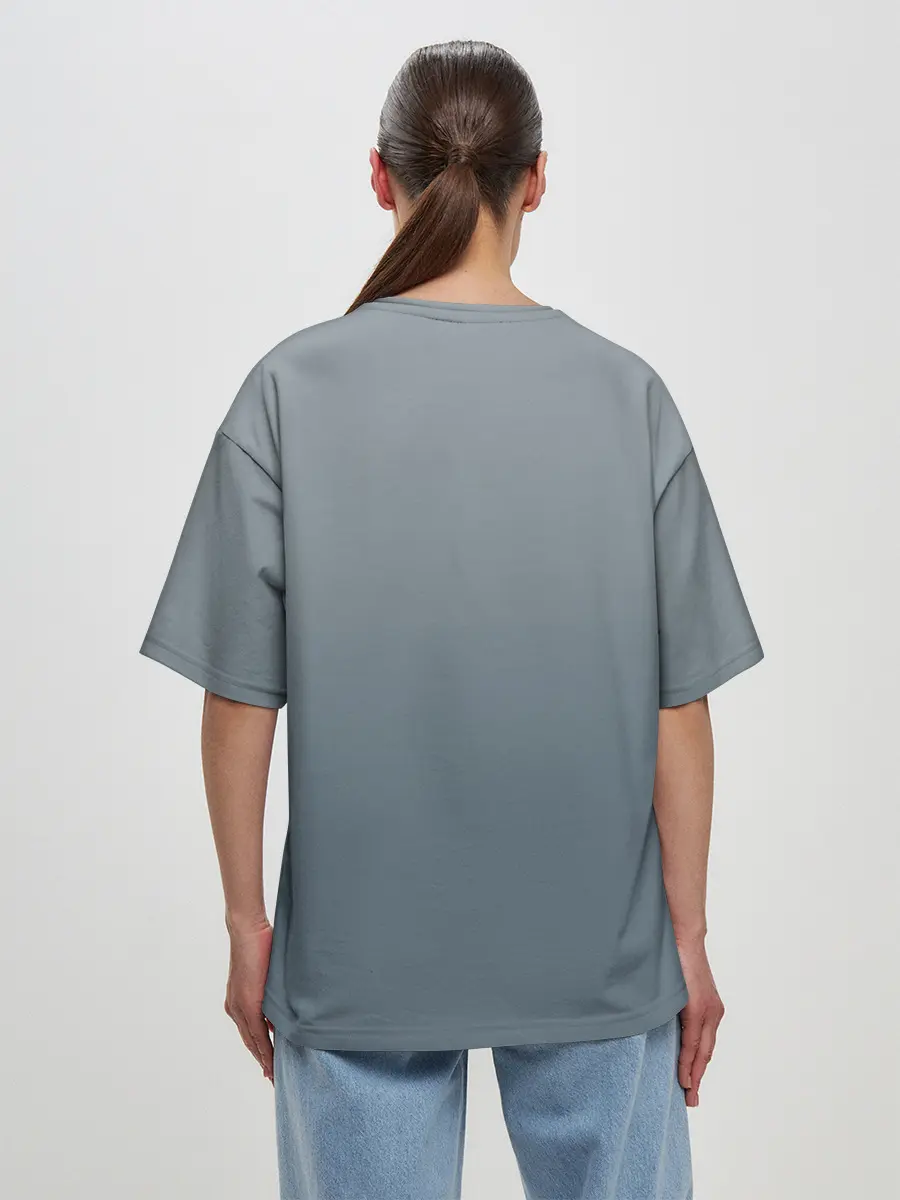 Женская футболка оверсайз / Space Invaders | Old game