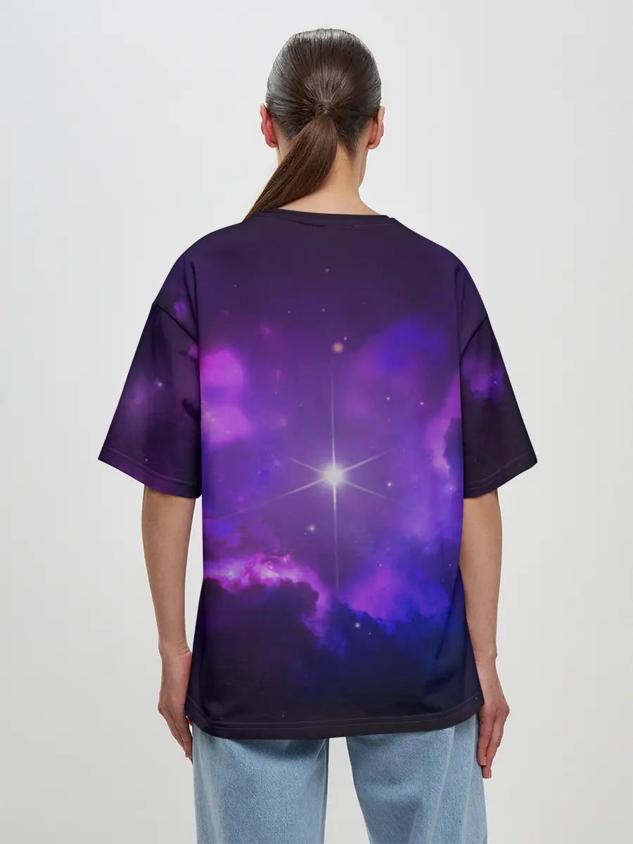 Женская футболка оверсайз / Стрелец / Sagittarius