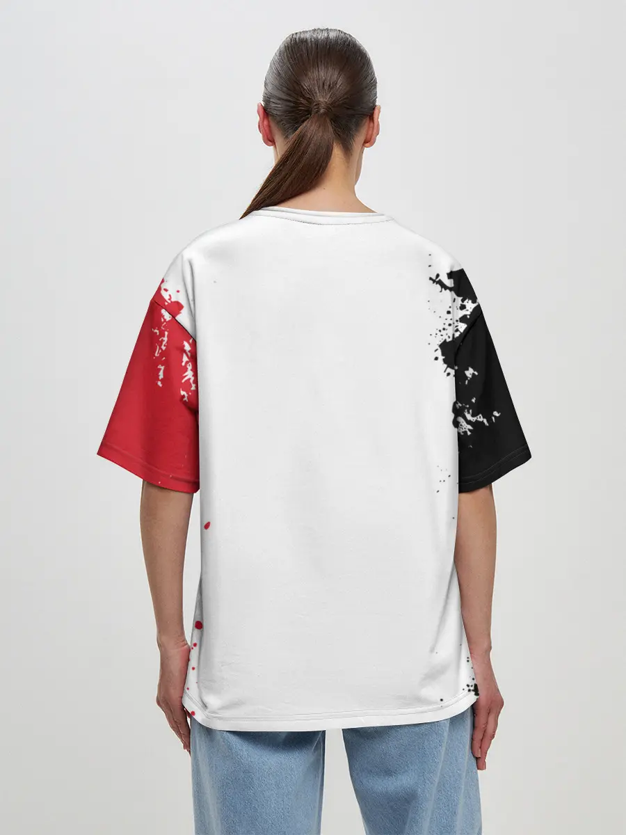 Женская футболка оверсайз / Nairobi | Helsinki | La Casa de Papel