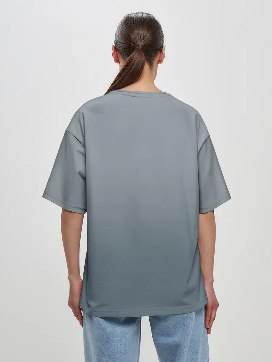 Женская футболка оверсайз / Space Invaders | Old game