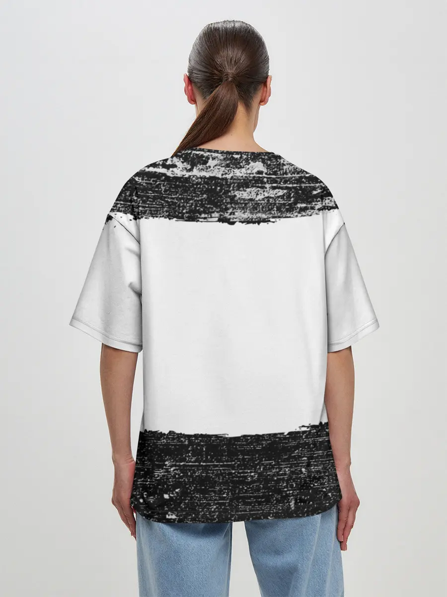 Женская футболка оверсайз / Moscow | Rio | La Casa de Papel