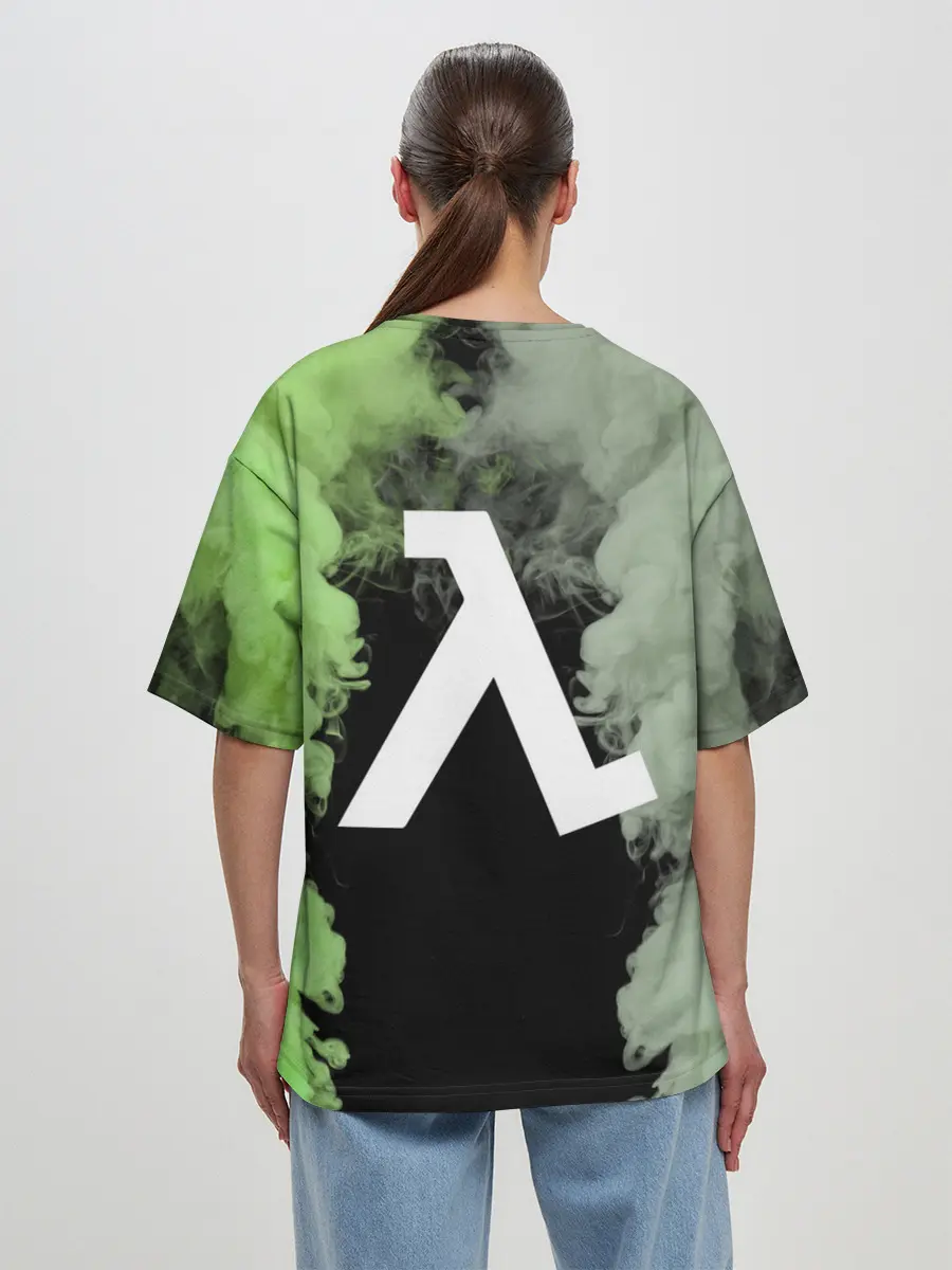 Женская футболка оверсайз / Opposing Force | Half-Life