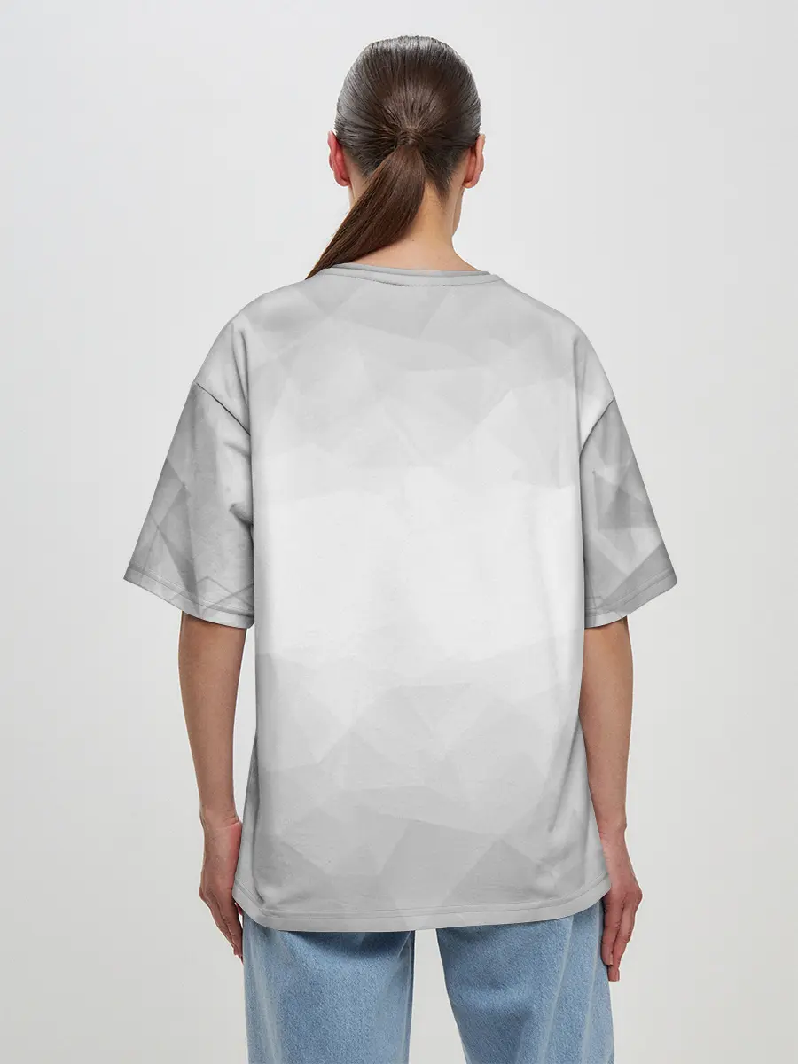 Женская футболка оверсайз / SKULL BY VIK CANEMIRA