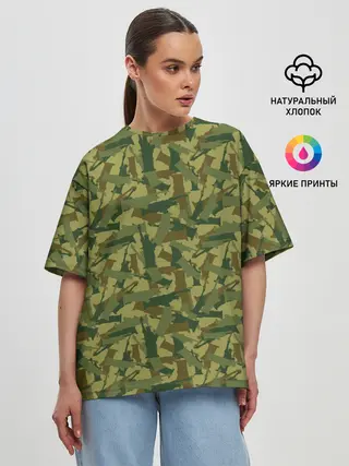 Женская футболка оверсайз / Статуя Свободы