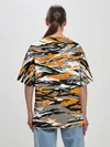 Женская футболка оверсайз / Тигровый камуфляж