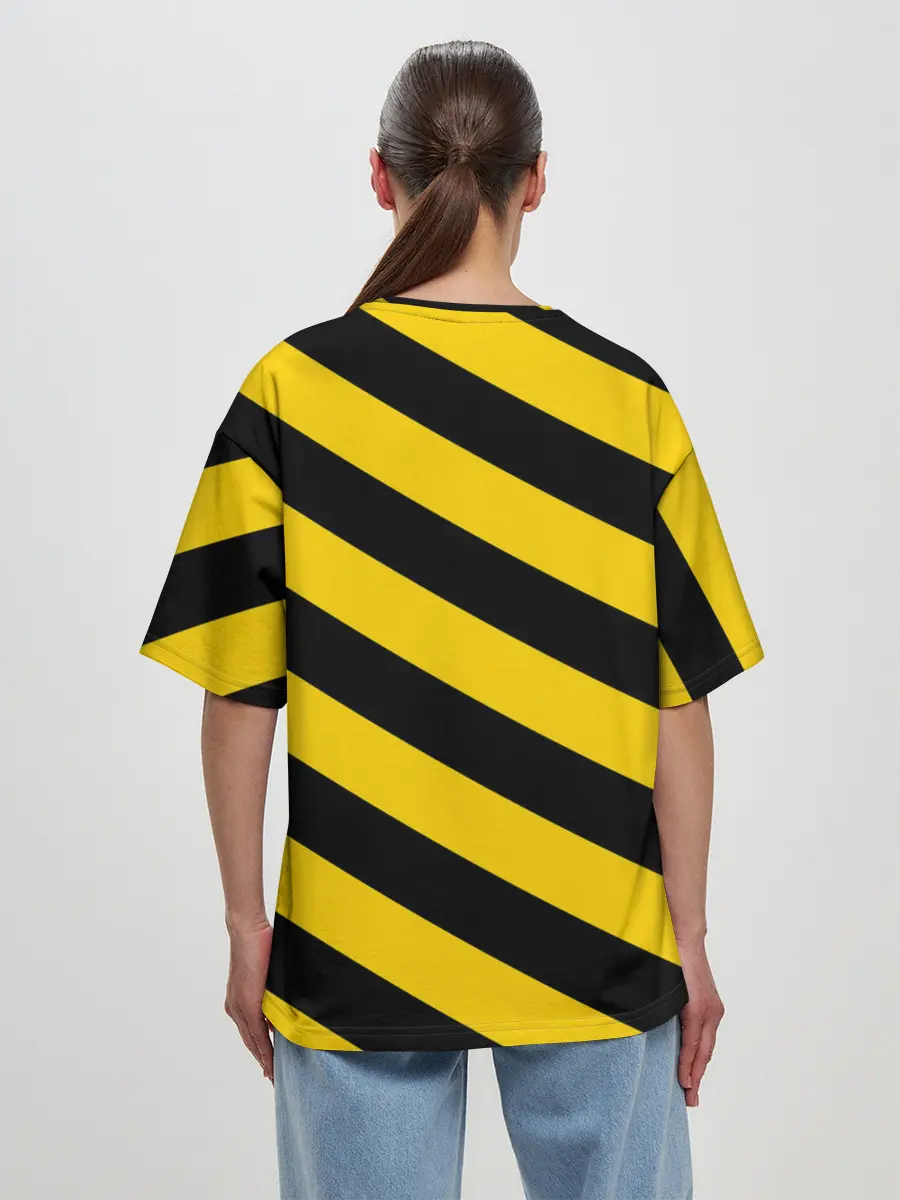 Женская футболка оверсайз / Нечисть с красным глазом