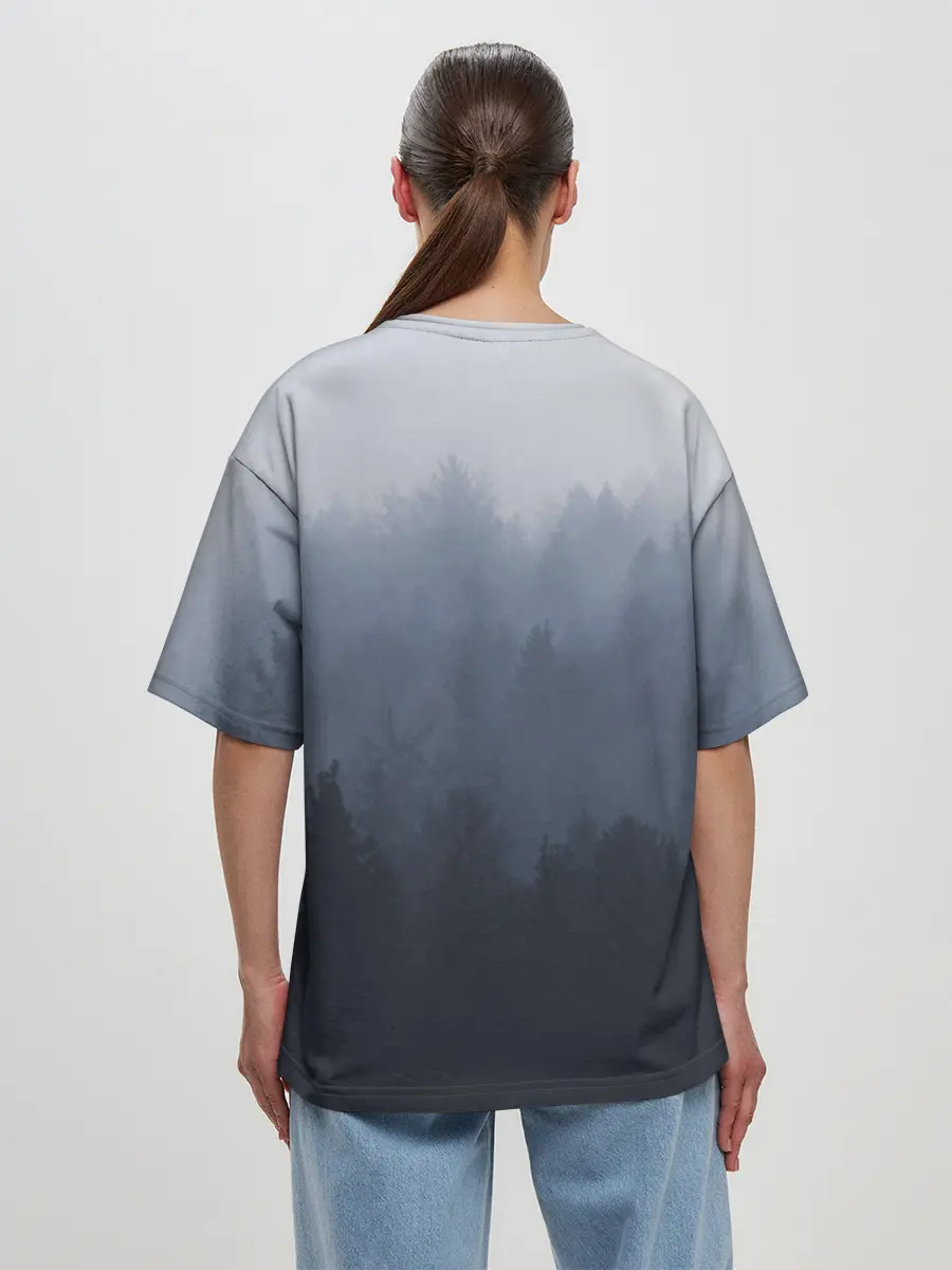 Женская футболка оверсайз / Алан Уэйк / Alan Wake