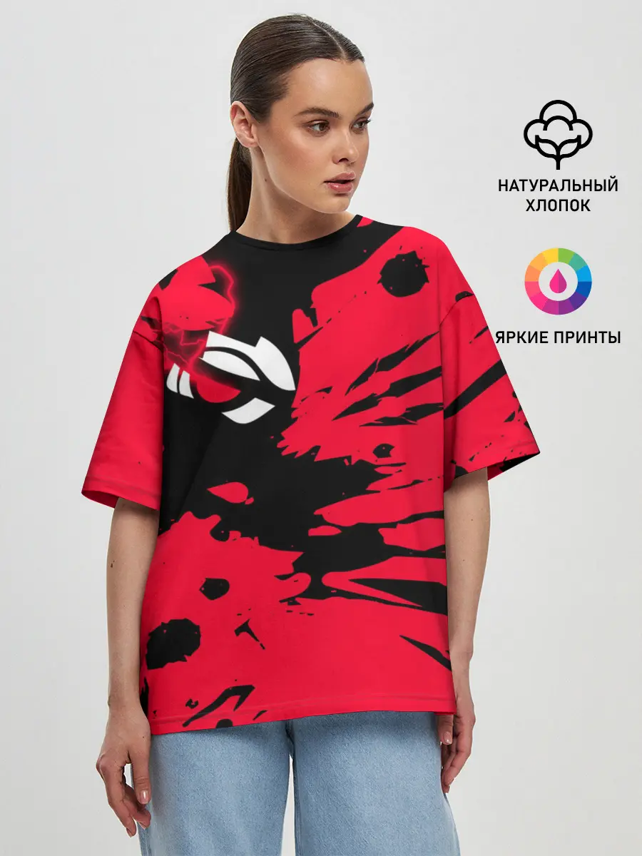 Женская футболка оверсайз / The Witcher