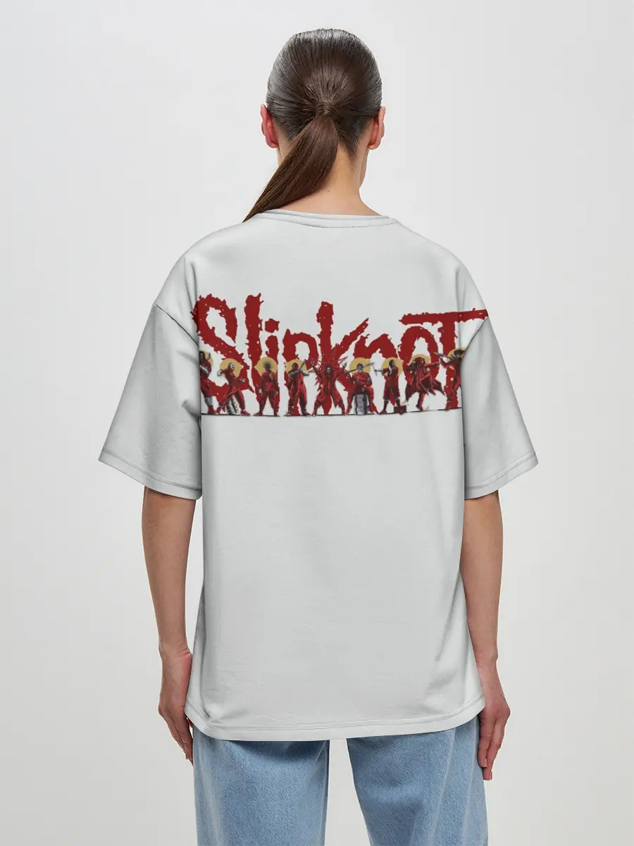 Женская футболка оверсайз / SLIPKNOT | Craig Jones