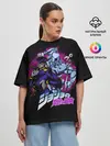 Женская футболка оверсайз / Джоске Хигашиката - JoJos Bizarre Adventure